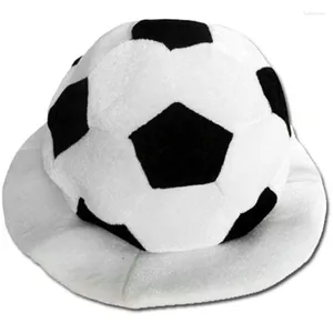 Bérets Football Soccer Bucket Hat Headgear Perfect for Halloween fêtes mascarades Costume Sports Fans