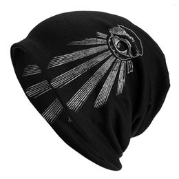 Bérets franc-maçonnerie hommes femmes Bonnet chapeaux maçonnerie maçonnique tout voir oeil tricoté chapeau cache-oreilles Bonnet rue Skullies bonnets