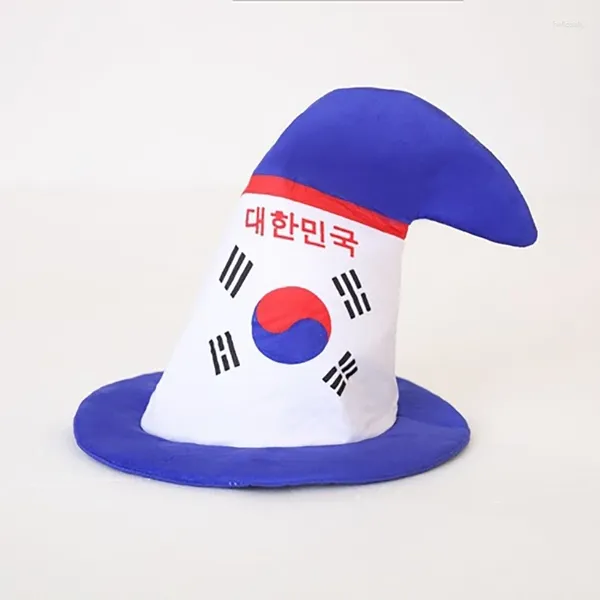 Bérets drôles coréens adultes drôles drapeau imprimé carnivals uniques de casseurs uniques femmes mâles halloween fête cadeau d'anniversaire