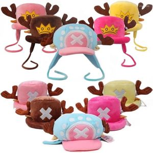 Beretten grappige anime hoeden één stuk Tonychopper 2 jaar later cap Japanse cartoon cosplay pluche winter hoed vrouwen geschenken Halloween cadeau