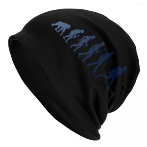 Boinas Divertido Buceo Evolución Buceo Bonnet Sombreros Sombrero de punto Vintage Street Diver Skullies Gorros Hombres Mujeres Cálido Head Wrap Cap