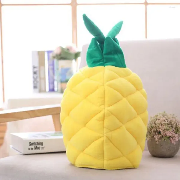 Bérets drôles ananas Fruits en peluche chapeau de noël Halloween Cosplay fête Costume casquette hiver chapeaux Po Prop H9ED