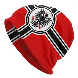 Berets Duitse DK Reich Empire of Flag Beanies Caps Men Women Women Unisex Street Winter Winter Gebreide hoed Volwassen Duitsland Trotse motorkapjes