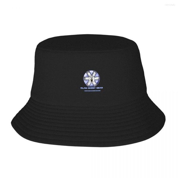 Bérets Ghost Bear Community Logo Seau Chapeau Marque Homme Casquettes Plage Hommes Chapeaux Femmes