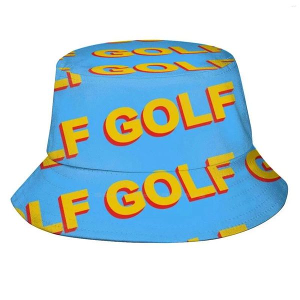 Boinas Golf |Tyler The Creator pesca caza escalada gorra pescador sombreros música bandera de EE. UU. Escoria a veces chico de las flores