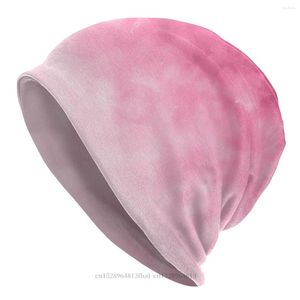 Bérets Gradient Colorful Outdoor Chapeaux Pink Bloom Bonnet High Quality Skullies Bons Caps