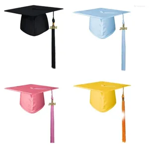 Bérets Hat de graduation Bachelor 2024 Écoles secondaires Adultes