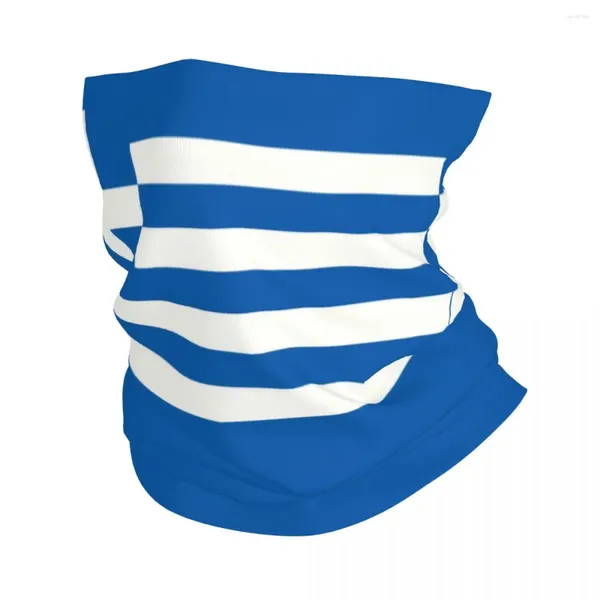 Bérets Drapeau de la Grèce Bandana Hiver Cache-cou Hommes Coupe-vent Wrap Visage Écharpe Pour Ski Guêtre Bandeau