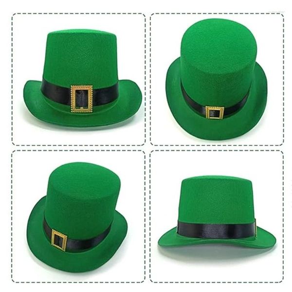 Bérets Green Carnivals Irish Patricks Day Hat National Decors décor