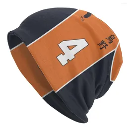 Bérets Haikyuu Jersey Volleyball Bonnet Chapeaux Chapeau tricoté Automne Hiver Outdoor Skullies Bonnets Hommes Adulte Printemps Casquette à double usage