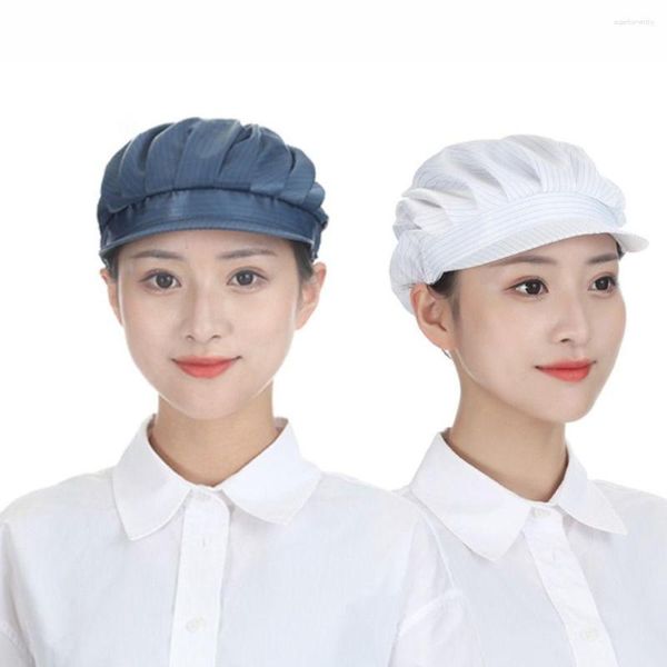 Bérets filets à cheveux chapeau de travail accessoires de cuisine casquette hygiénique anti-fumée poussière pour El Restaurants Service alimentaire cantine restauration