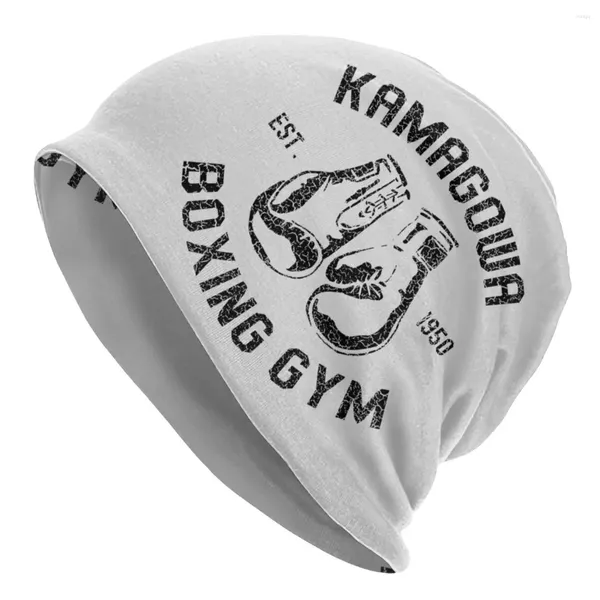 Bérets Hajime No Ippo KBG drôle coton extérieur mince chapeaux Kamagowa boxe Gym Bonnet haute qualité Skullies bonnets casquettes