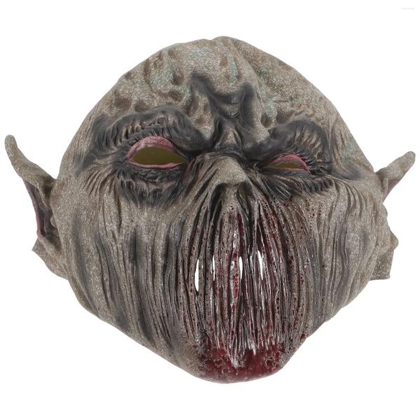 Boinas Halloween Horrible espantoso espeluznante máscara de monstruo realista suministros de disfraces accesorios de fiesta disfraces de Cosplay