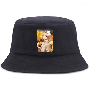 Berets hat mannelijke unisex Tokyo Revengers Manjiro Sano Japan Anime Casual Cotton Caps Vrouwen Fedoras Fashion Fishing Bucket Summer Cap