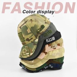 Boinas Capas de senderismo Capitán de caza al aire libre Tactical ajustable Ajustable Snapback Stripe Camuflage Hat Military ejército Military Unisex
