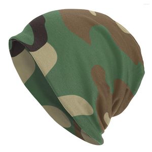 Boinas Hippie EE. UU. Militar Woodland Camo Patrón Skullies Gorros Invierno Cálido Gorro Sombrero Ejército Táctico Camuflaje Tejer Gorro