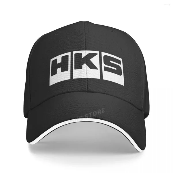 Bérets Hks Logo Baseball Cape Fashion Cool Hat Unisexe Caps en plein air