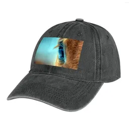 Bérets Horse Eye Cowboy Hat Luxury Man Rave Rave Men's Hats Women's's