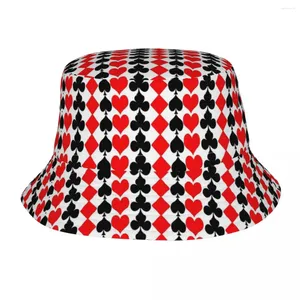 Bérets House of Cards Hat Hat Poker Street Style Caps pêcheurs pour les chapeaux de crème solaire de pêche classique unisexe Cap de conception de pli doux