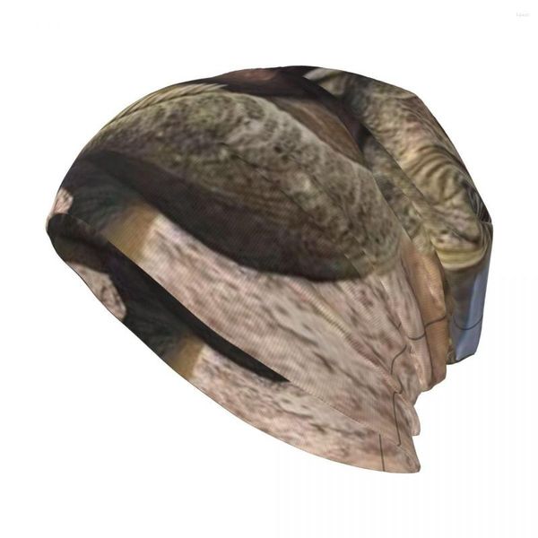 Bérets Énorme Dinosaure T Rex Élégant Stretch Tricot Slouchy Bonnet Multifonction Crâne Chapeau Pour Hommes Femmes