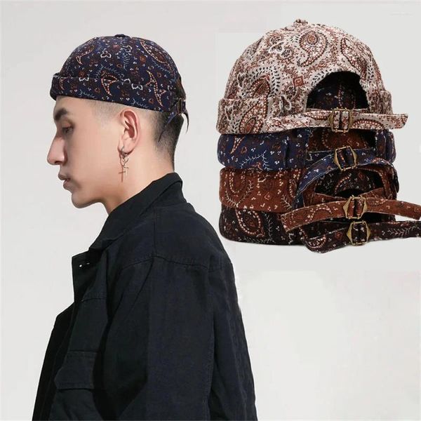 Berets Ins vintage Men Docker CAP