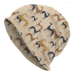 Bérets Italien Greyhound Slouchy Beanie Tendance Hiver Skullies Bonnets Chapeaux Adulte Galgos Brown Whippet Sihthound Chien Bonnet Bonnet Bonnet