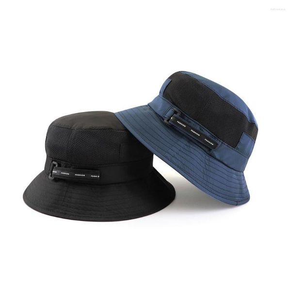 Boinas JAMONT Sombrero de cubo impermeable para hombres Moda Casual Bob Gorras Hip Hop Gorros Mujeres Panamá Sombreros de sol Verano Pescador