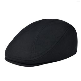 Berets jangoul mannen katoen cap irish platte sjoy verstelbare klimop gatsby hoed ademende zachte hoeden