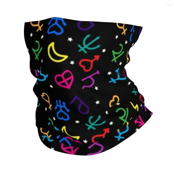 Berets Japonais Anime Shojo Sailor Hiver Bandbolbout couche Femmes chaudes Randonnée Running Tube Scarf Cartoon Moon Girl Face Bandana Gaiter