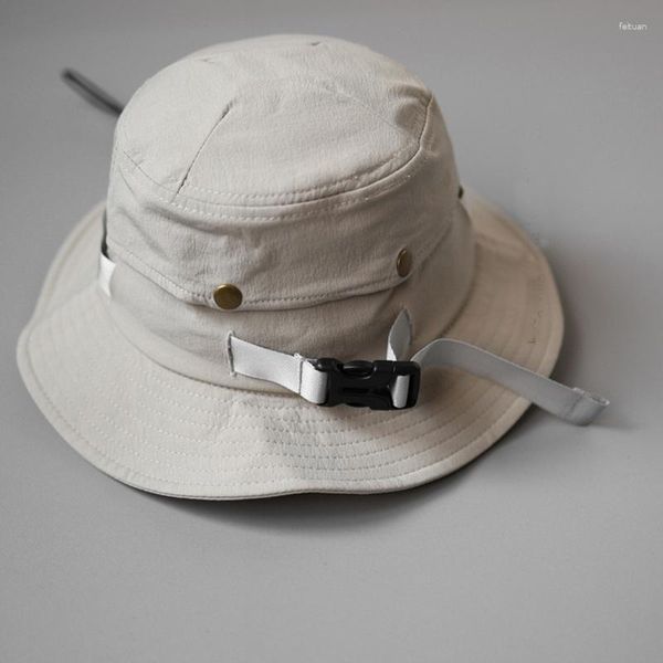 Boeretas Capa de pescadores de verano de verano para mujeres Bob Bebe Garcon Casquette Ricard Chapeau Bucket sombreros 56-58 cm