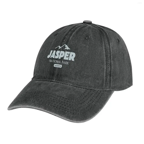 Bérets Jasper National Park Alberta Canada Cowboy Hat Summer Designer Anime Western Caps Femmes Hommes