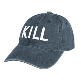 Bérets Killer T Cell Cap Cowboy Hat Fashion Beach Chapeaux Baseball Sun Homme Femme