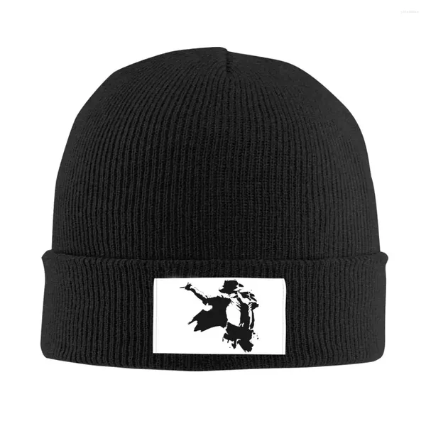 Boinas King Bonnet Sombreros Hip Hop Sombrero de punto para mujeres Hombres Otoño Invierno Cálido Jack Swing Skullies Gorros Gorros