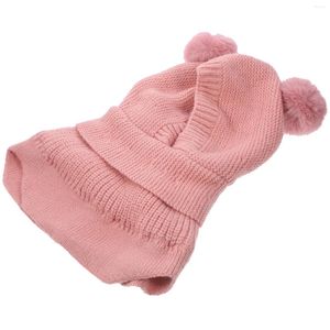 Bérets bonnet tricoté chapeau gants chauffants bébé casquettes au Crochet enfants gardant le fil Adorable chaleur beau tricot