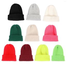 Bérets tricotés chapeau de pêcheur bonnet slouchy taille unique chaud léger crâne casquette pour hommes femmes hiver