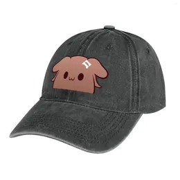 Bérets Korone Happy Furball Doggo Cowboy Hat Beach Outing Casquette personnalisée Gentleman Dames Hommes