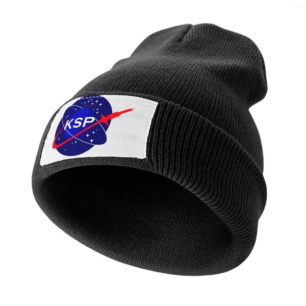 Bérets KSP Space Agency Logo (version sans bordure) Bonnet tricoté Marque Homme Casquettes Protection Uv Solaire Femmes Hommes