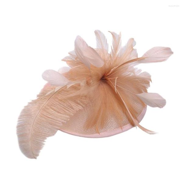 Bérets Lady Fascinators Hat Ajoutez du charme aux tenues avec ces chapeaux élégants Grande variété Café toutes saisons