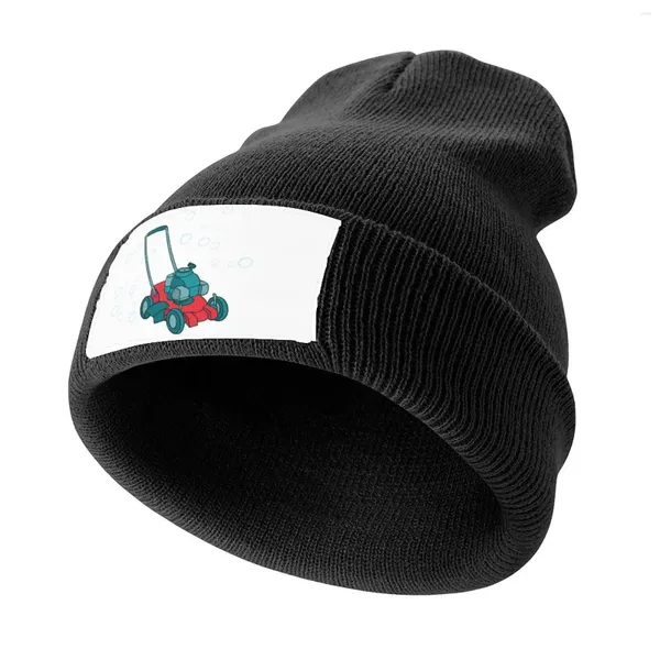 Bérets Tondeuse À Gazon Crachant Des Bulles Casquette Tricotée À La Mode Streetwear Papa Chapeau Hommes Casquettes Femmes