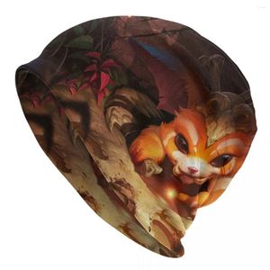 Baretten League Of Legends Videogame Motorkap Hoed Gebreid Mode Buitenshuis Skullies Mutsen Heren Dames Lente Caps voor tweeërlei gebruik