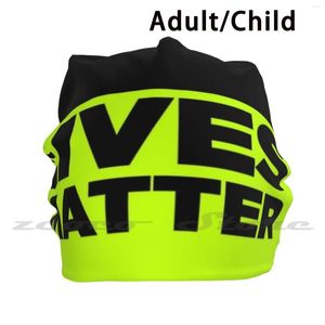 Boinas Life Matters Diy Pullover Cap Knit Hat Plus Size Keep Warm Elástico Suave Negro York Peace