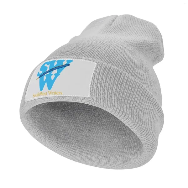 Bérets Logo bleu clair casquette tricotée chapeau de camionneur dur vêtements de golf hommes femmes