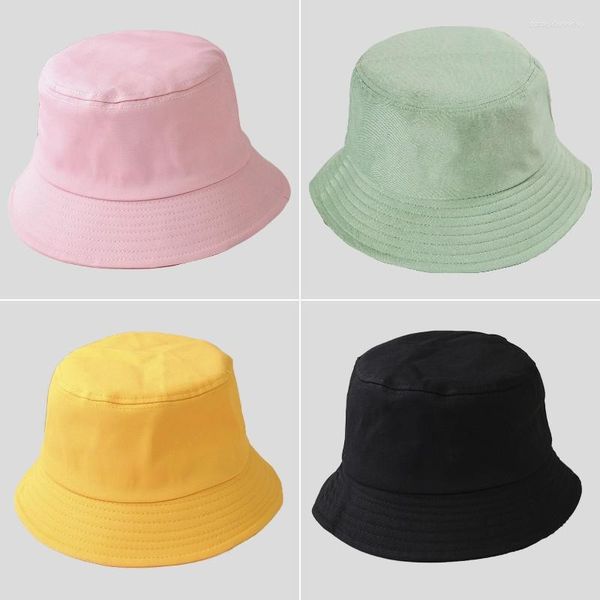 Boinas Pescador Light Board Hat Masculino y femenino Versión coreana estudiante Pot japonesa pareja marea protección solar