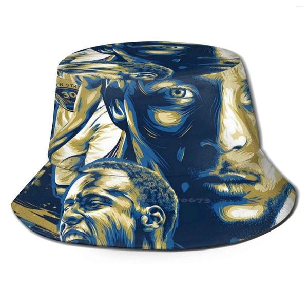 Boinas Edición Limitada Unisex Moda Mujer Hombre Transpirable Cubo Sombreros Baloncesto 2023 Gsw