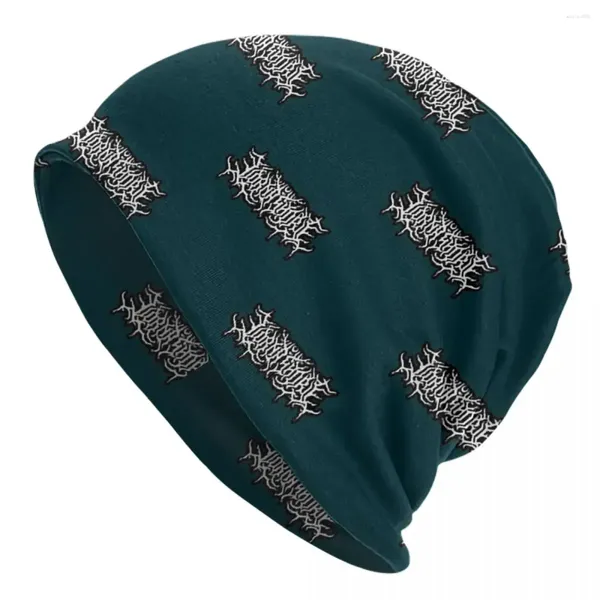 Bérets LORNA SHORE MUSIC ARTWORK Classique Chaud Bonnet Tricoté Hip Hop Bonnet Chapeau Automne Hiver Bonnets En Plein Air Chapeaux Pour Hommes Femmes Adultes