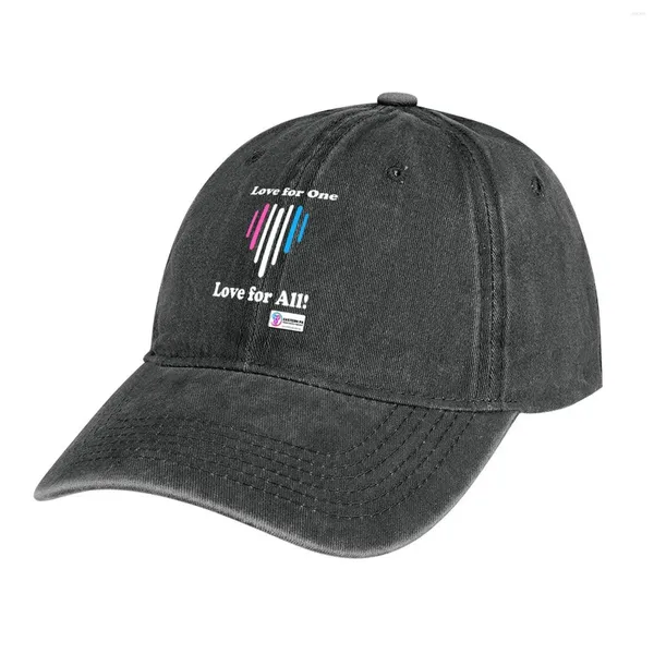Bérets Love For One All Cowboy Hat Casquette personnalisée Streetwear Vêtements de golf pour femmes et hommes