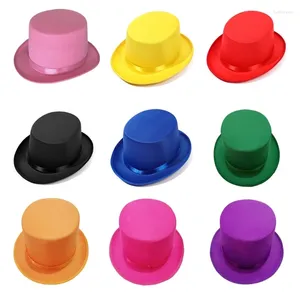 Berets Magiciens Mentleman Hat Outdoor Top Fedoras Fedoras pour les adolescents Carnivals Party 13mc