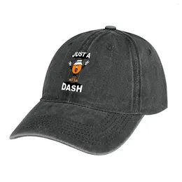 Berets Matty Matheson Chef Logo Orange Just A Dash Cowboy Hat Vintage Kids Luxury Cap Pêcheur Femme Femme Men