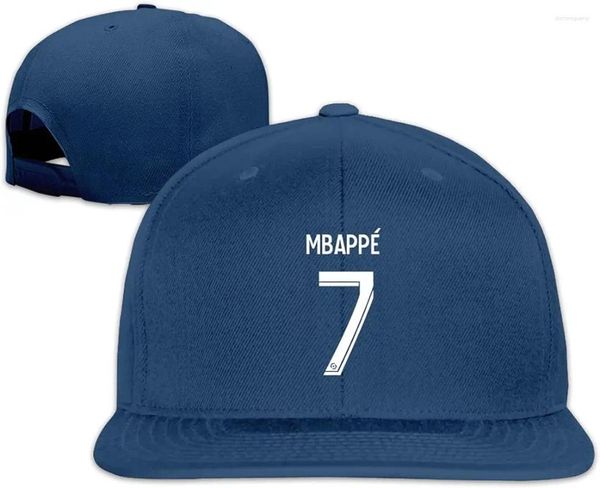 Bérets Mbappe 2024 Impression 3D Snapback Casquette de baseball Casquette Papa Hiphop Chapeau Cadeau pour hommes femmes