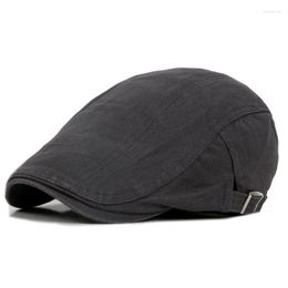 Bérets Homme Ivy Hat Cap Golf Driving Sun Flat Cabbie Sboy Cap-arrival